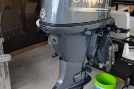 Used Yamaha 70HP 4-Stroke Outboard Motor Engine